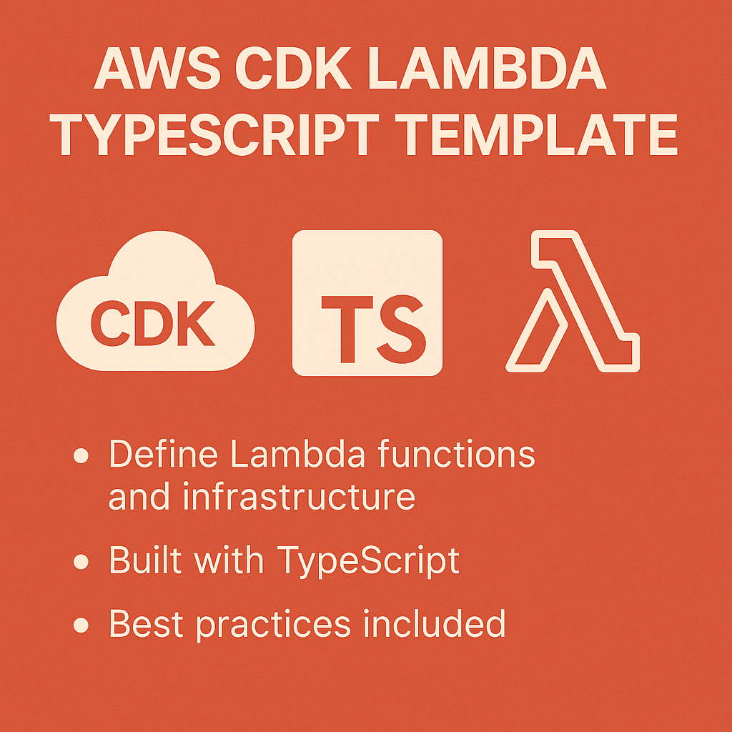 AWS CDK Lambda TypeScript Template
